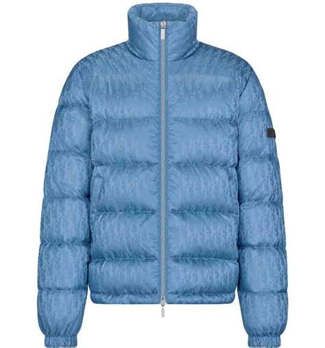 light blue dior puffer|christian dior puffer jacket black.